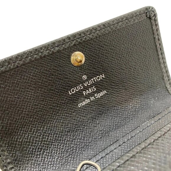 Auth LOUIS VUITTON Multicles 6 M30532 Ardoise Taiga - CA1003 Key Case - Picture 4 of 12